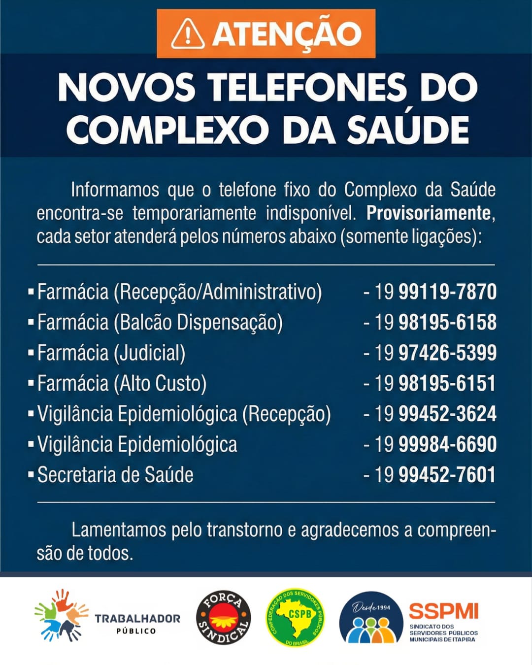 telefones complexo